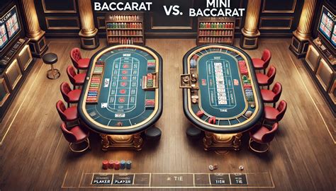 mini baccarat vs baccarat|Mini Baccarat Online .